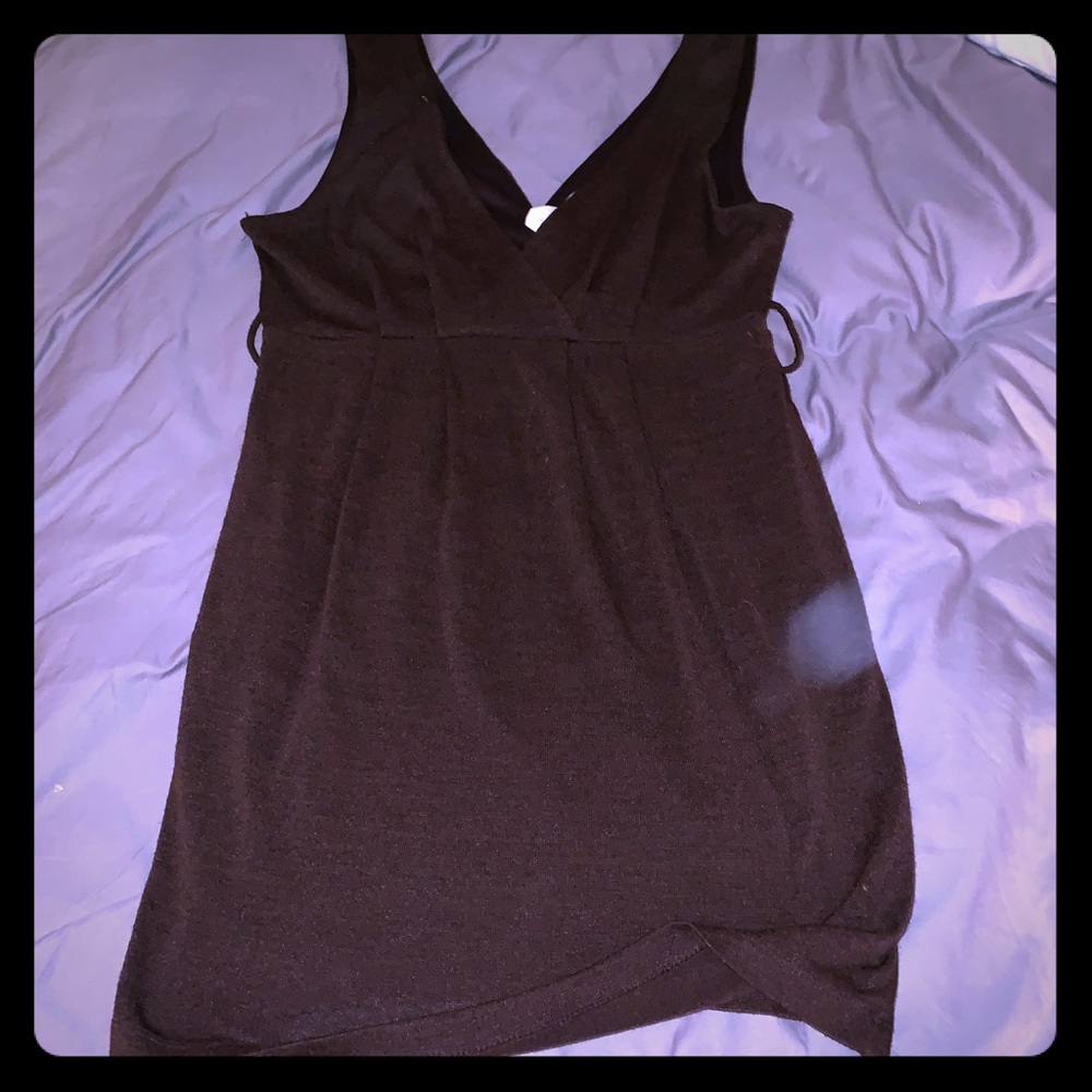 Brown tunic tank